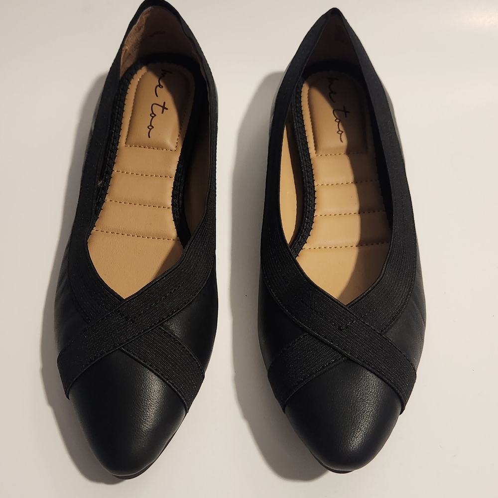 Women's Me Too Reign Black Flat